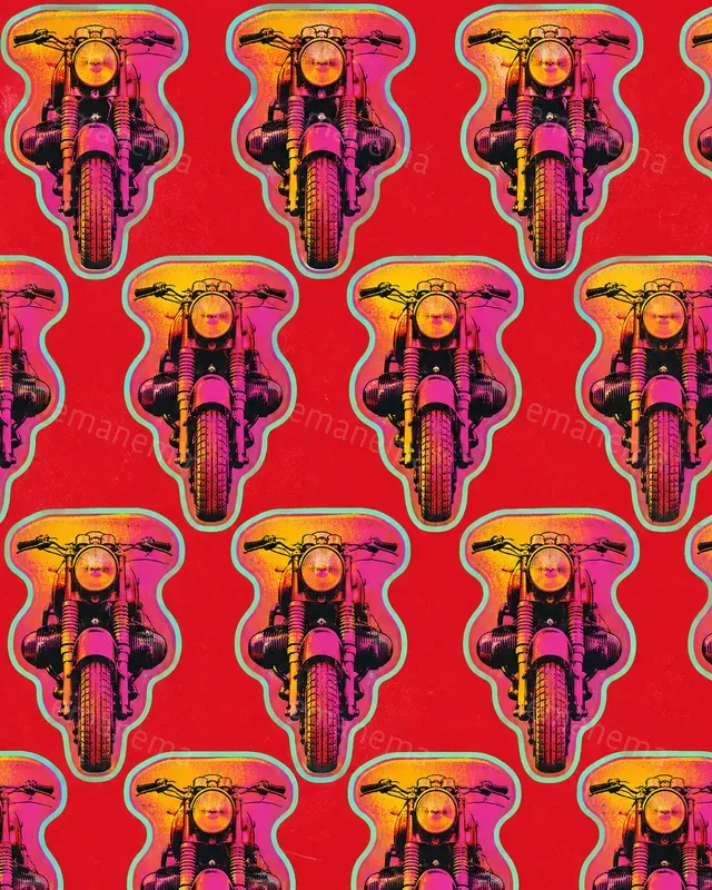 Pop Art Silkscreen Patterns