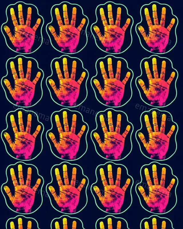 Pop Art Silkscreen Patterns