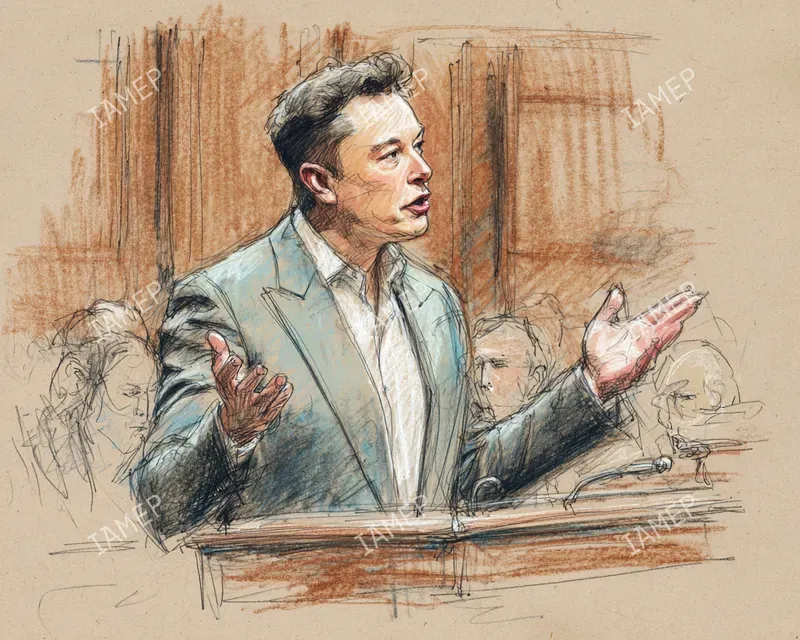 Realistic Courtroom Sketches