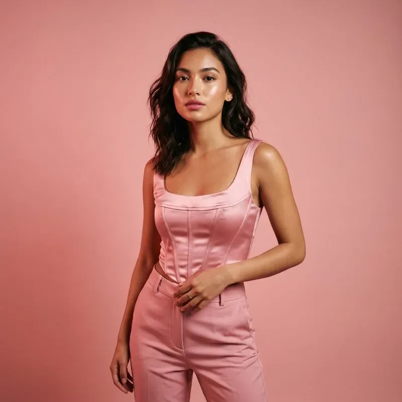 Monochromatic Studio Portrait Images