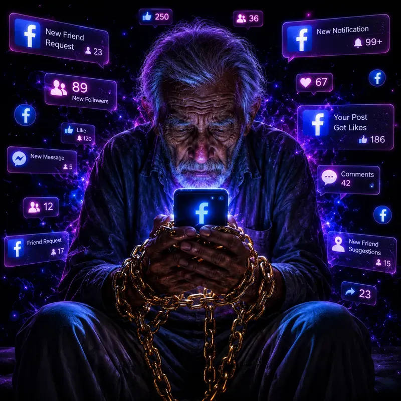 Digital Addiction Portraits