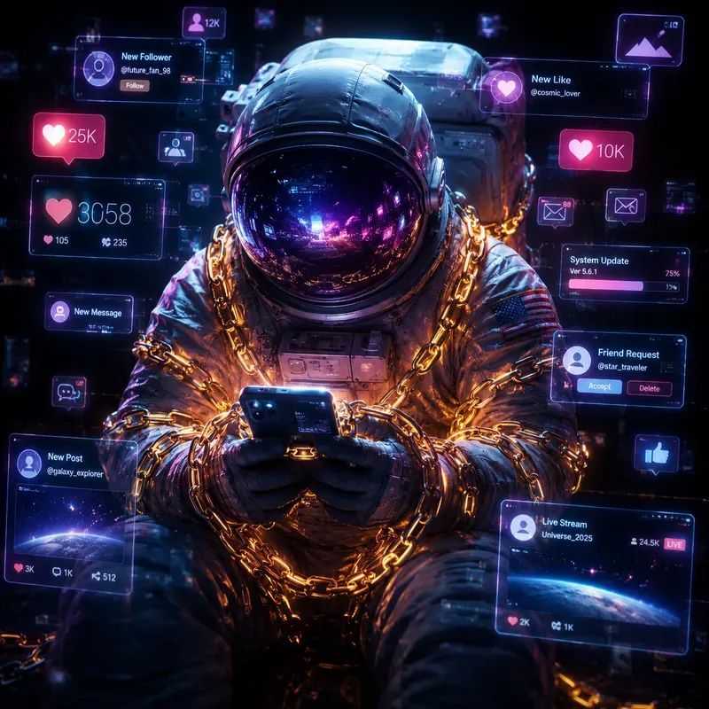 Digital Addiction Portraits