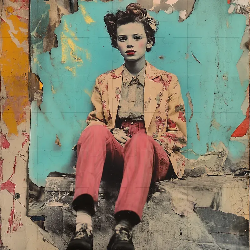 Edgy Pre-punk Retro Girls Girls