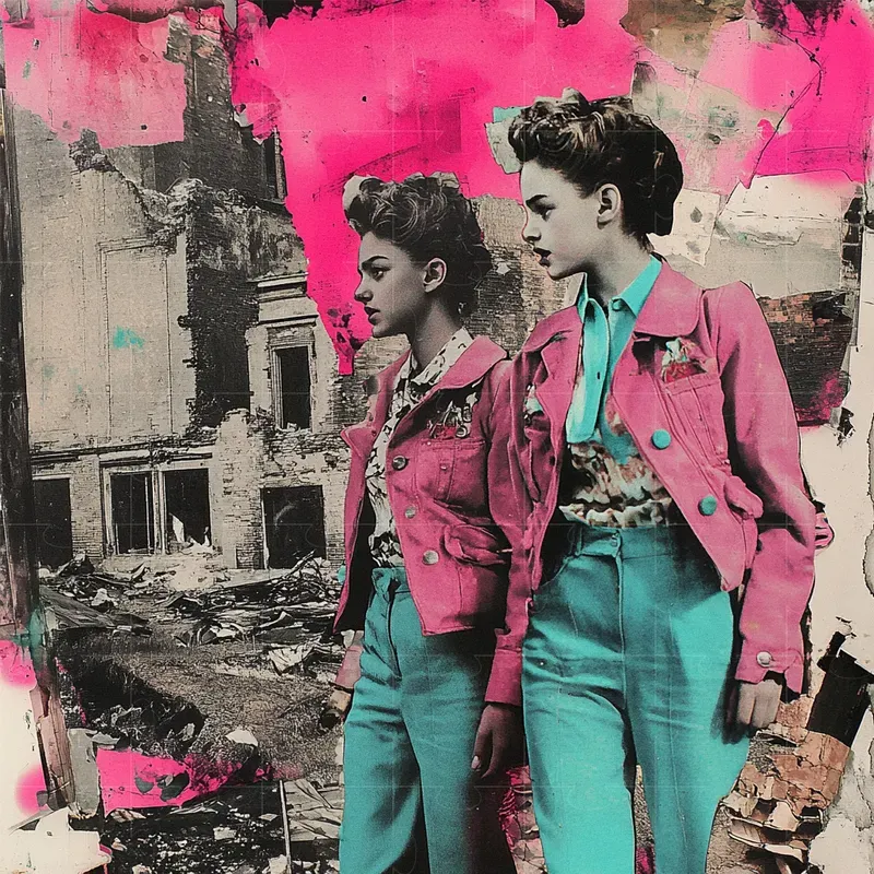 Edgy Pre-punk Retro Girls Girls