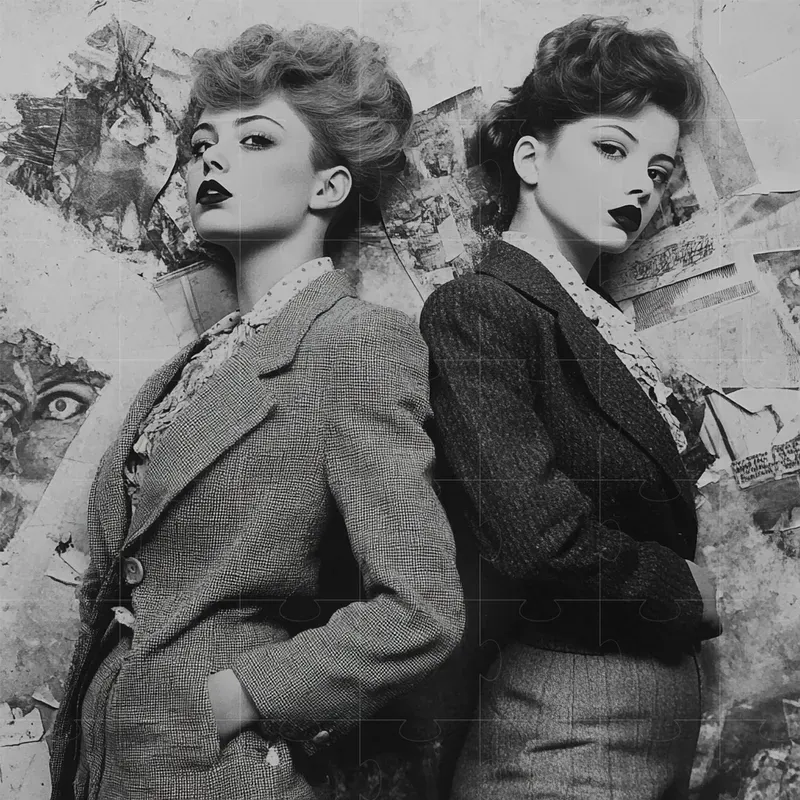 Edgy Pre-punk Retro Girls Girls