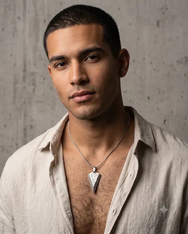 Pendant Chains On Male Models Urban