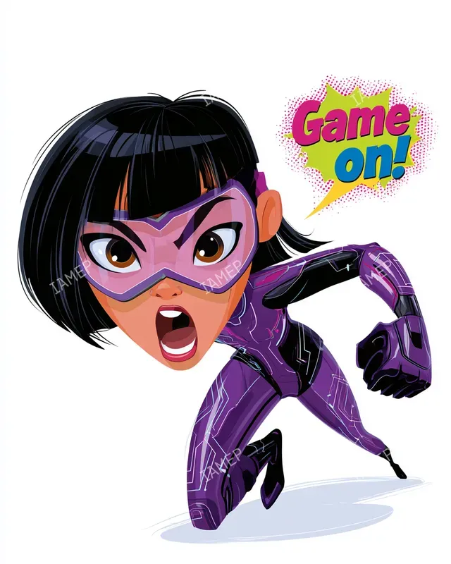 Comic Superhero Hype Portraits