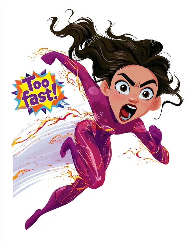 Comic Superhero Hype Portraits
