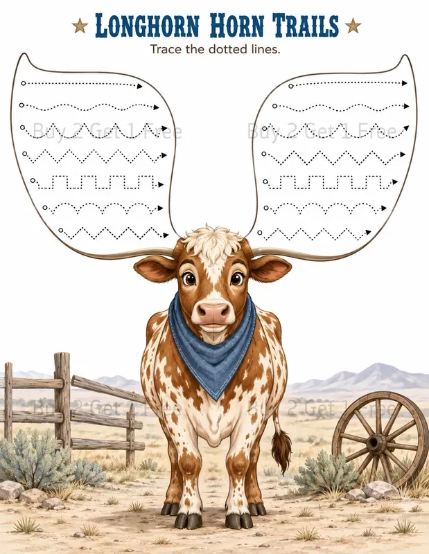 Kids Pre Writing Line Tracing Worksheets