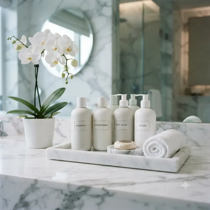 Luxury Hotel Room Amenity Scene Builders