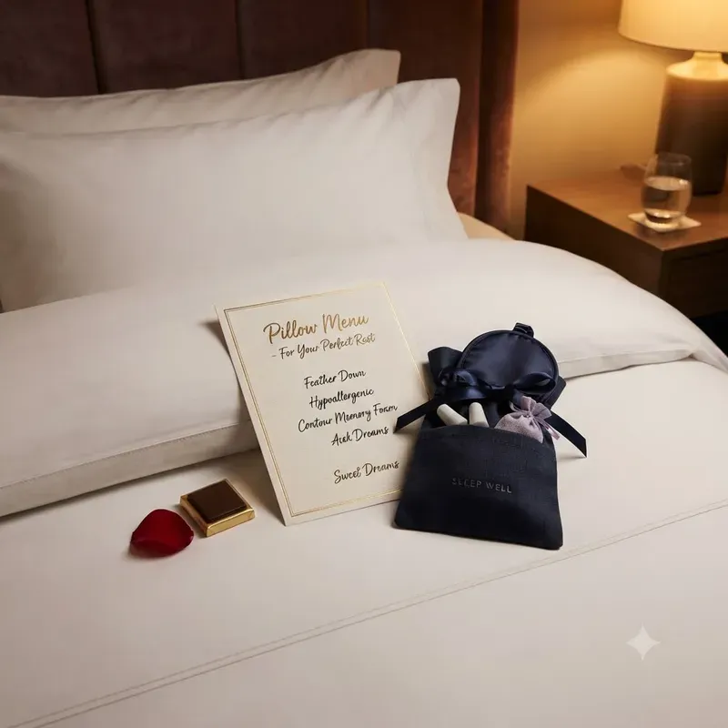 Luxury Hotel Room Amenity Scene Builders