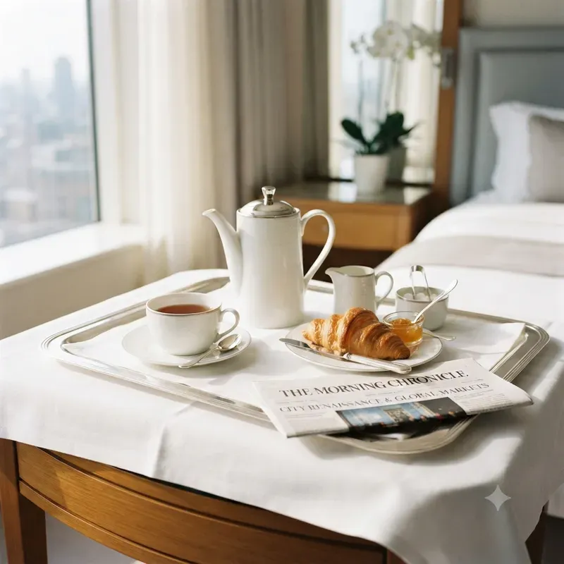 Luxury Hotel Room Amenity Scene Builders