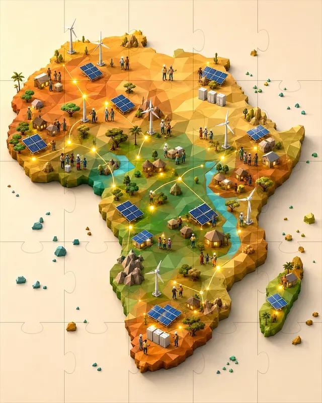 Lowpoly 3D Map Infographics
