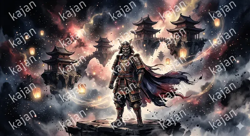 Ultradetailed Celestial Brush Artworks