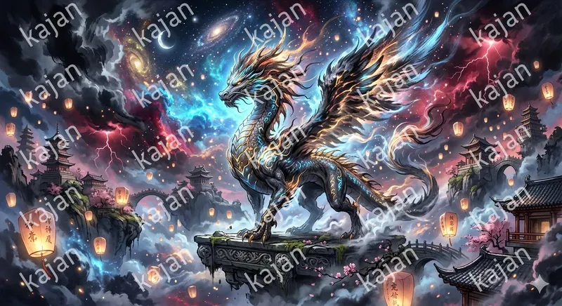 Ultradetailed Celestial Brush Artworks