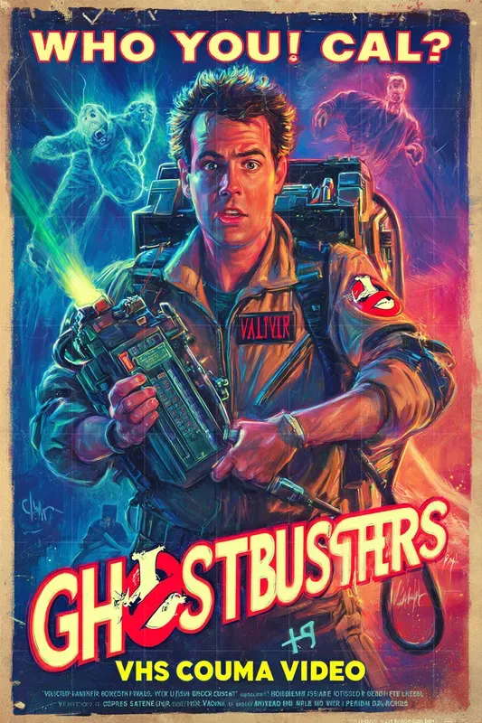 80s VHS Movie Posters