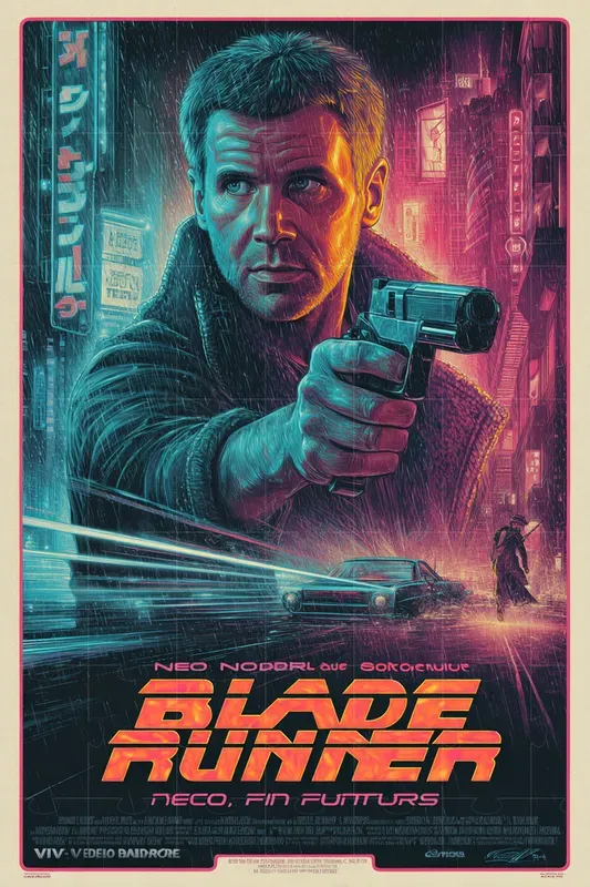 80s VHS Movie Posters