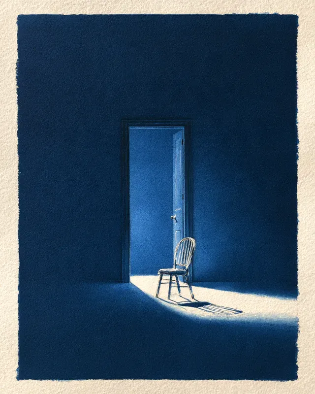 Ominous Cerulean Ink Sketches