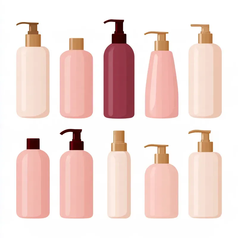 Hair Salon Tools Flat Vector Clipart Sets