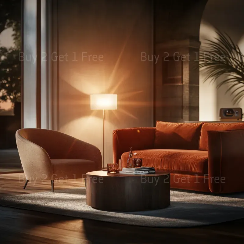 Elegant Sunset Interior Photography