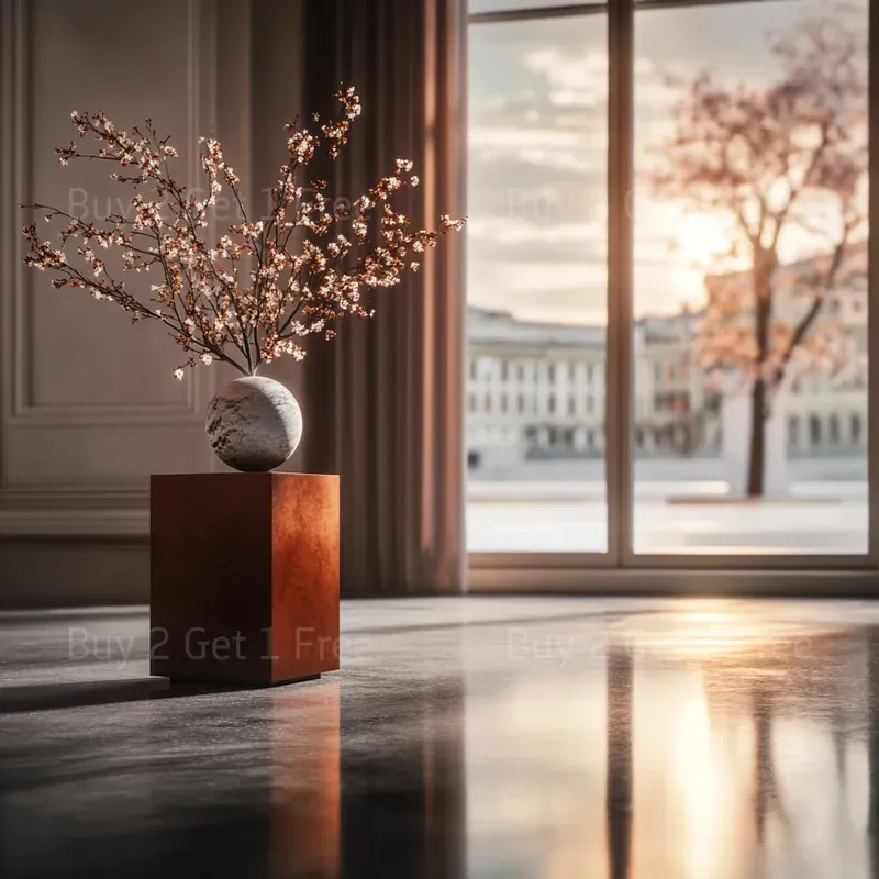 Elegant Sunset Interior Photography