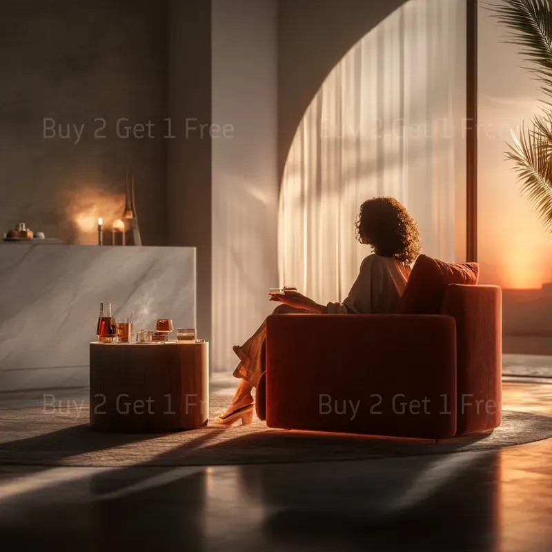 Elegant Sunset Interior Photography