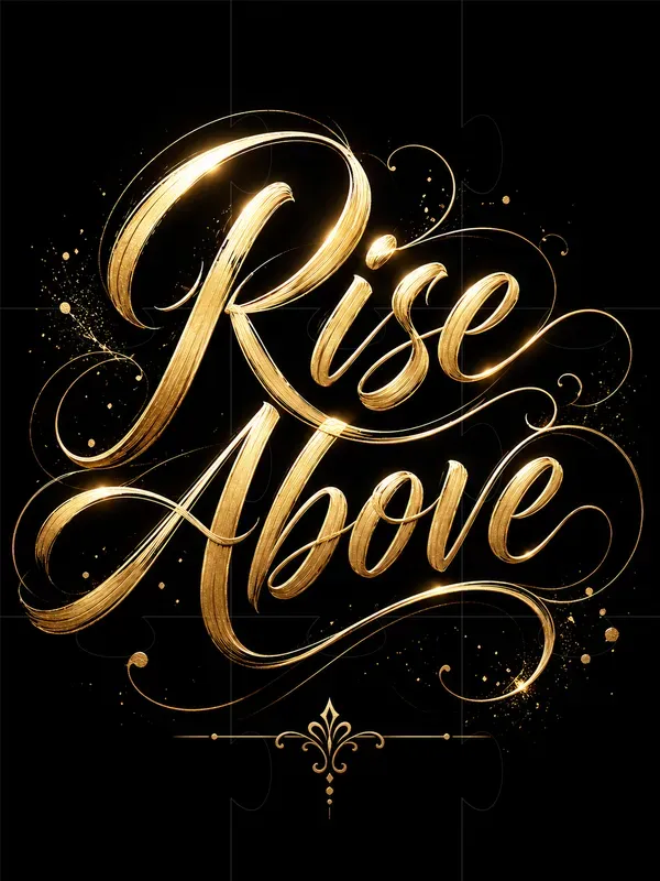 Luxury Calligraphy Text Designs
