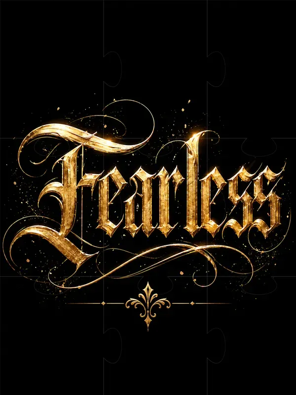 Luxury Calligraphy Text Designs