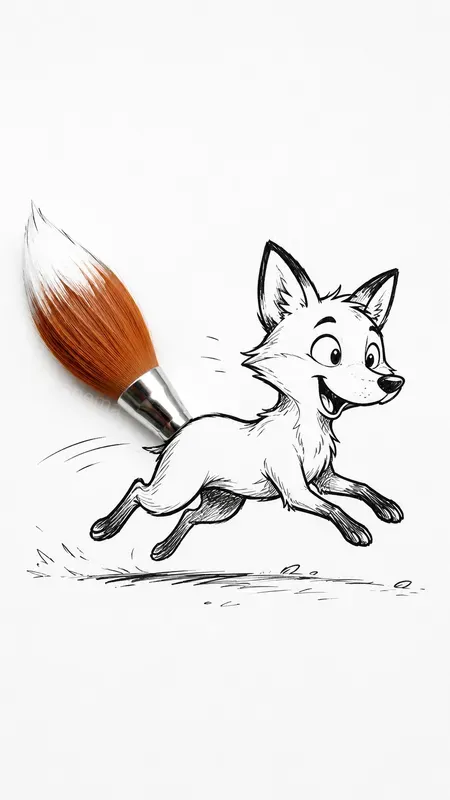 Real Objects Integrated Into Cartoons