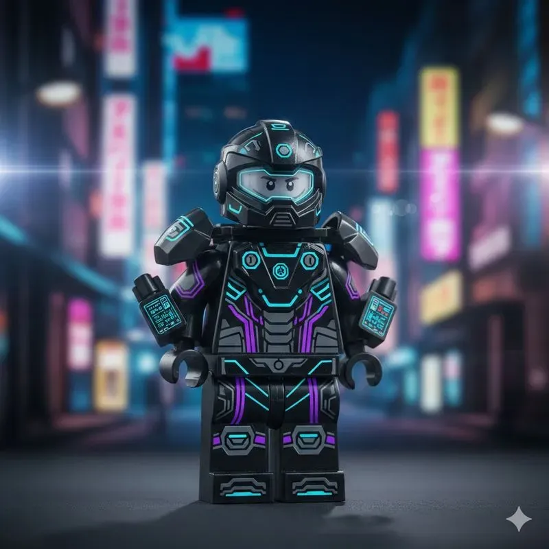 Lego Streetwear Minifigure Studio Shots