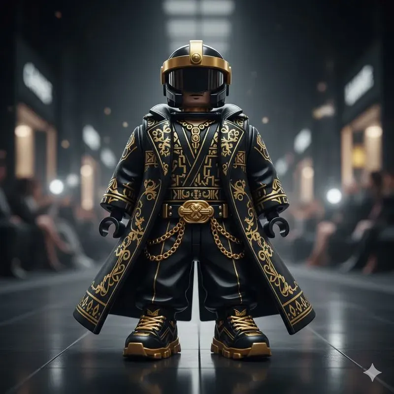 Lego Streetwear Minifigure Studio Shots