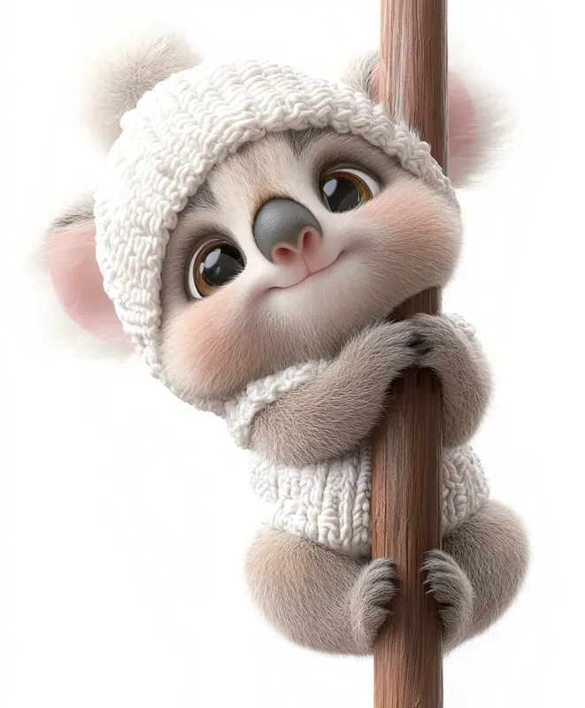 Cozy Winter Animal Photography