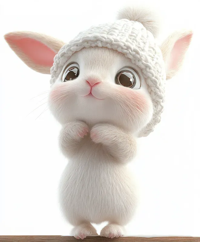 Cozy Winter Animal Photography