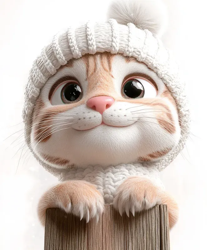 Cozy Winter Animal Photography