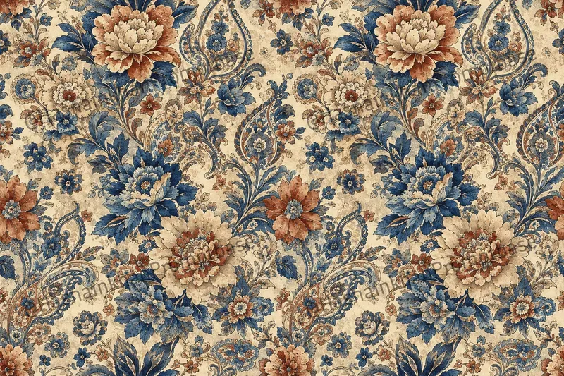 Painted Garden Seamless Floral Patterns