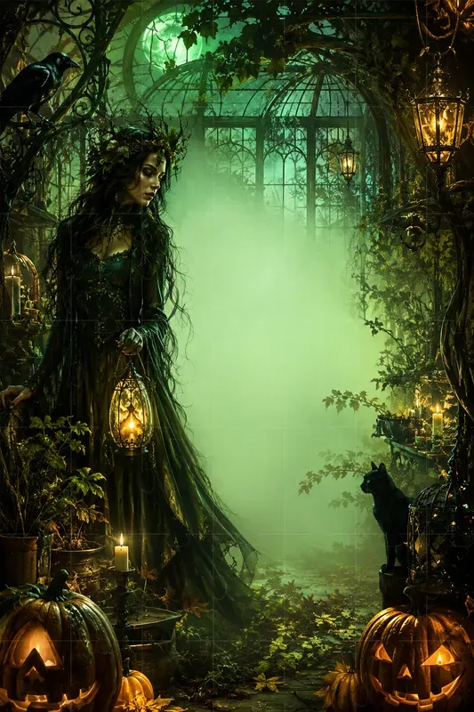 Premium Halloween Book Cover Generator