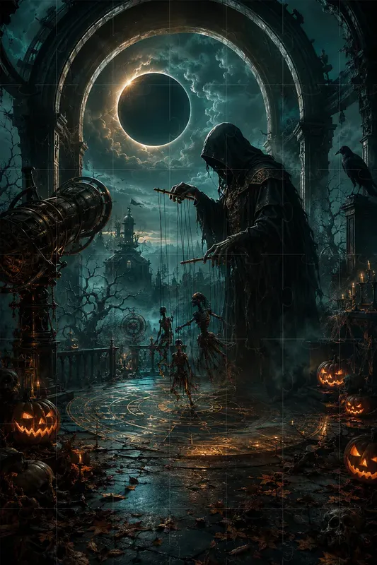 Premium Halloween Book Cover Generator