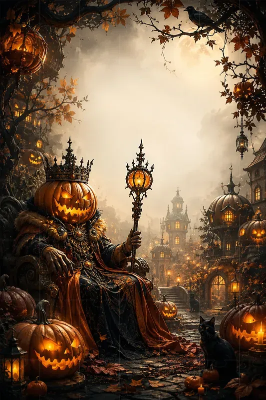 Premium Halloween Book Cover Generator