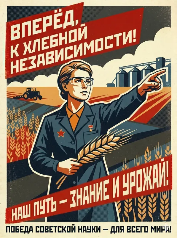 Vintage Soviet Poster Series