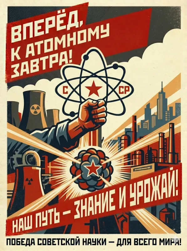 Vintage Soviet Poster Series