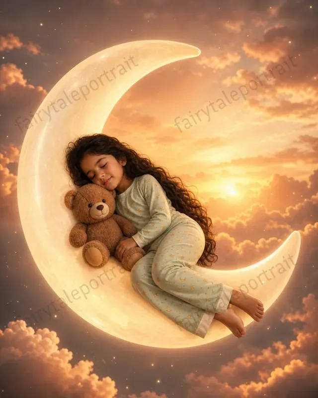 Crescent Moon Dreams For Kids Pets