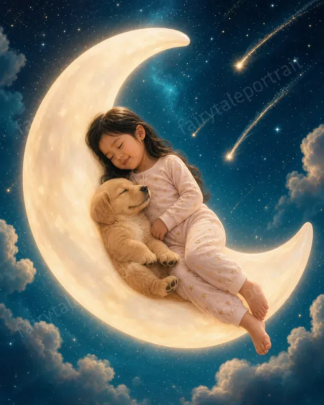 Crescent Moon Dreams For Kids Pets