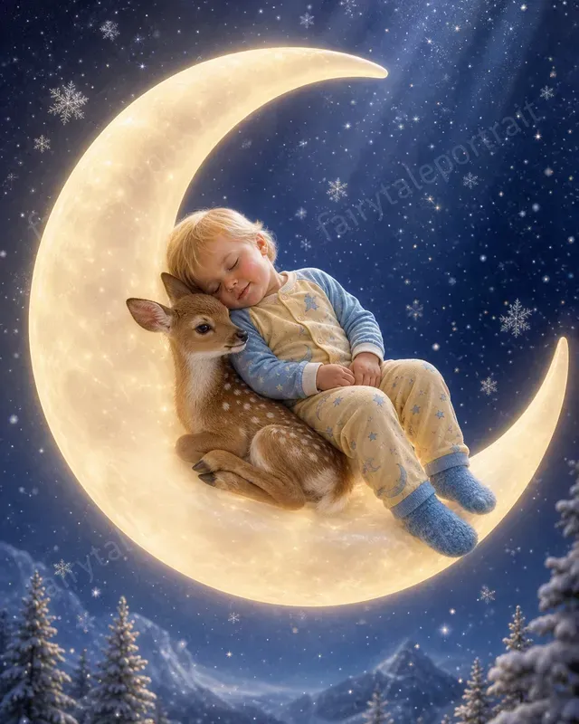Crescent Moon Dreams For Kids Pets