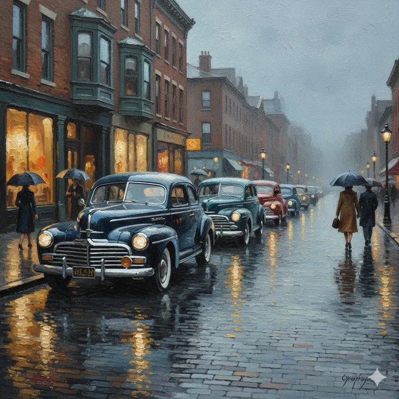 Vintage Masterpiece Oil Paintings