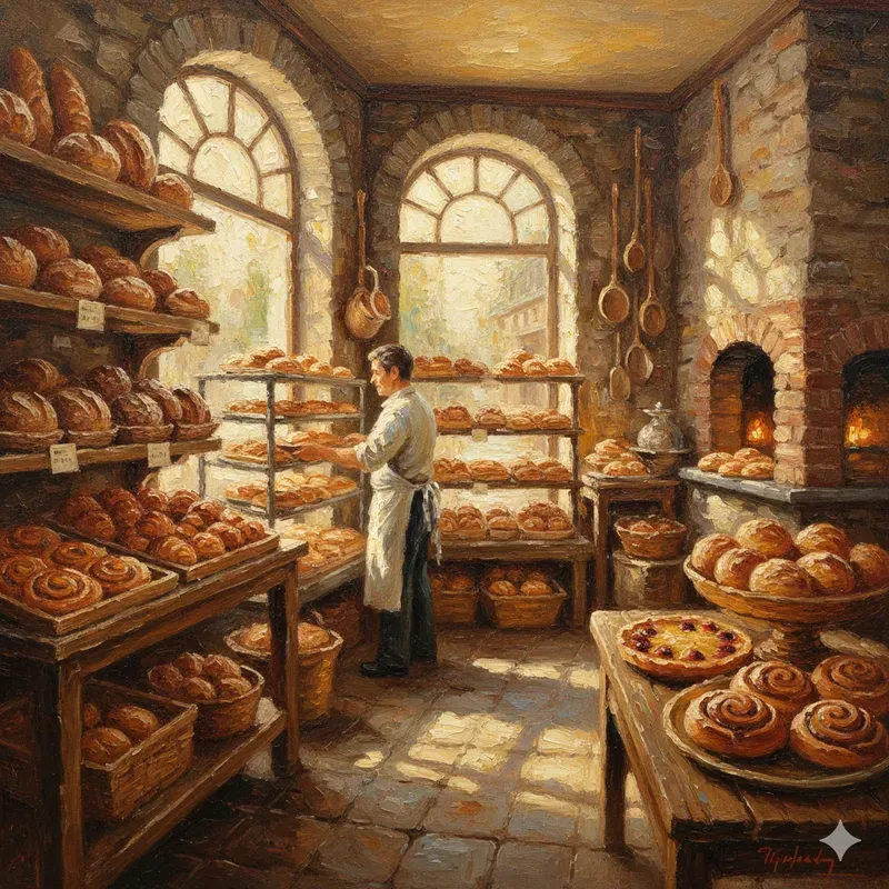 Vintage Masterpiece Oil Paintings