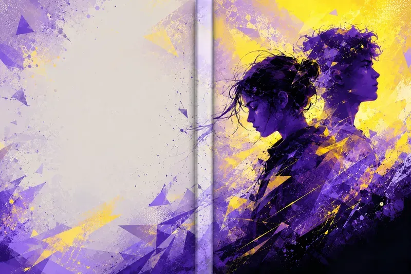 Bold Abstract Ya Cover Identities