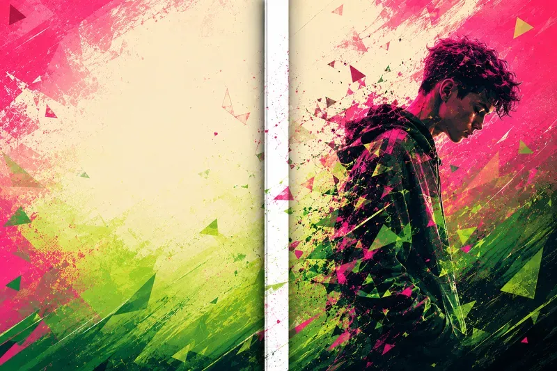 Bold Abstract Ya Cover Identities