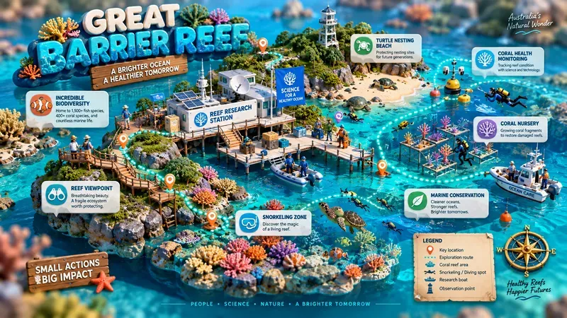 3D Isometric Travel Map Infographics