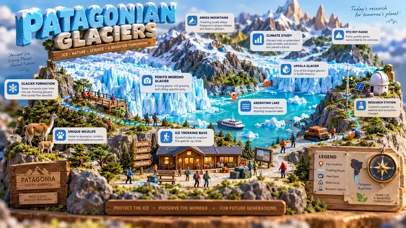 3D Isometric Travel Map Infographics