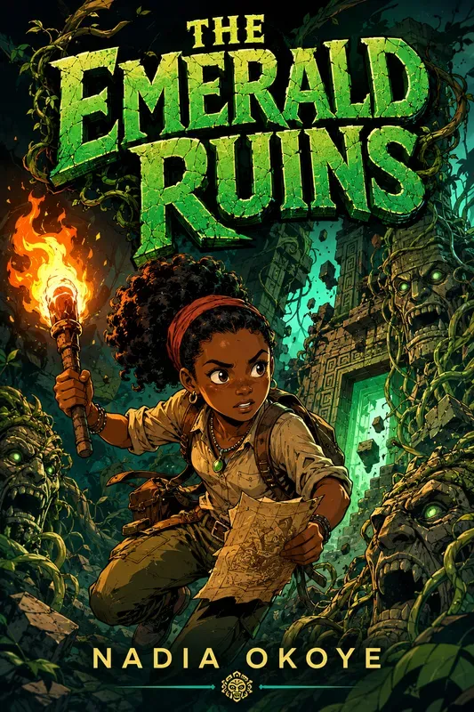 Adventure Chapter Book Cover Gens